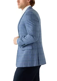 Men's Plaid Blazer