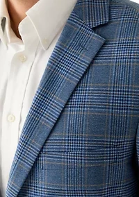 Men's Plaid Blazer