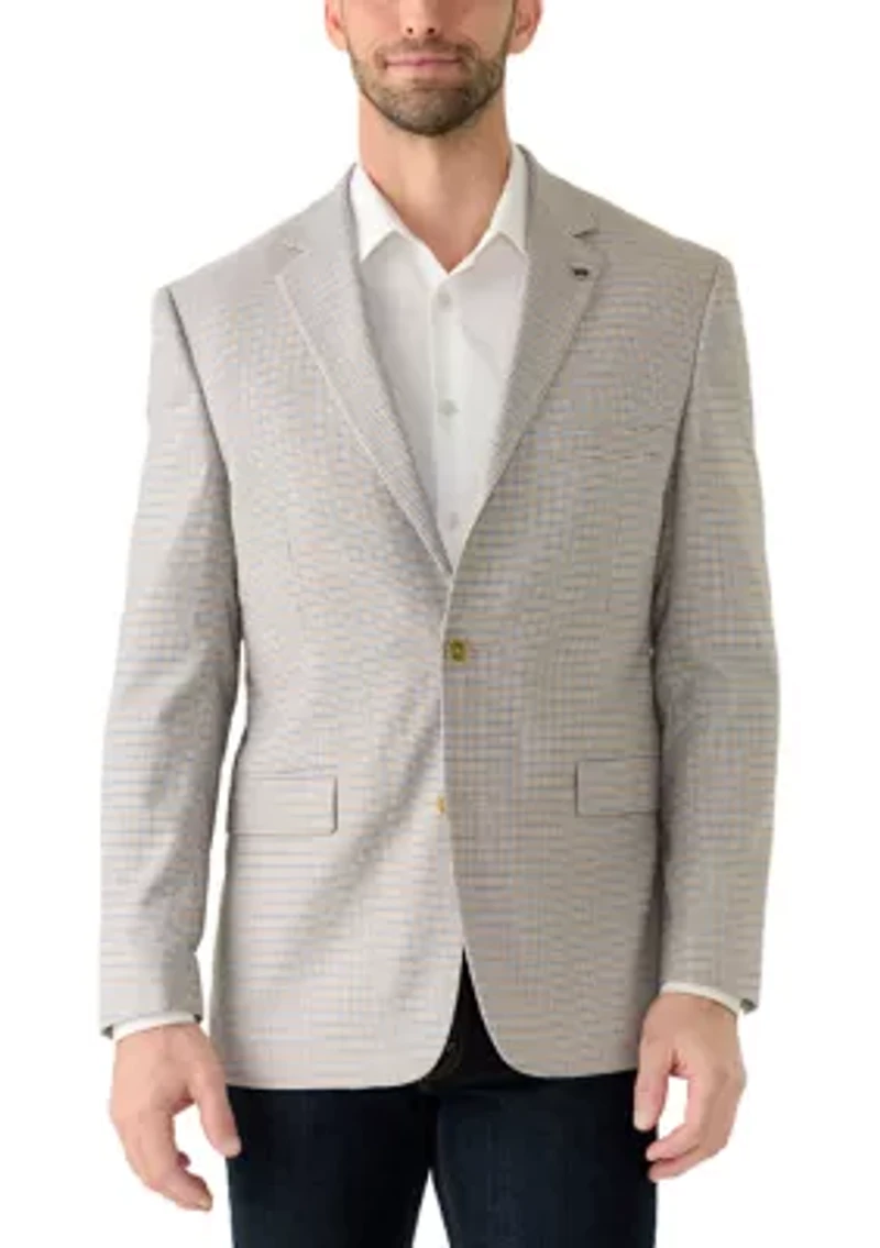 Men's Houndstooth Blazer
