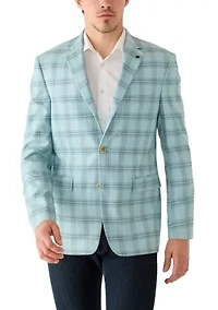 Men's Plaid Sports Jacket