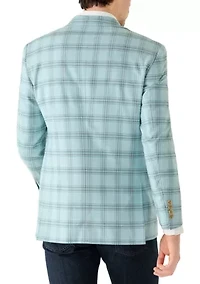 Men's Plaid Sports Jacket