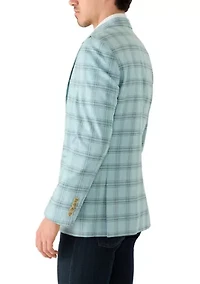 Men's Plaid Sports Jacket