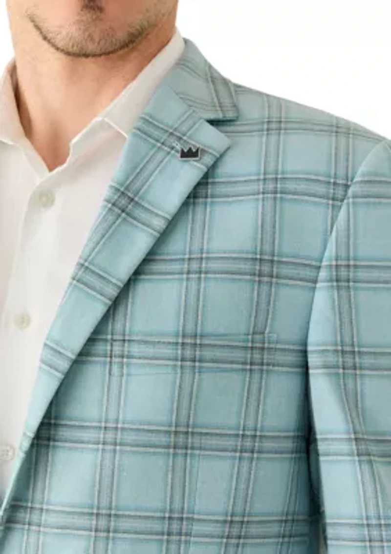 Men's Plaid Sports Jacket