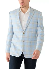 Men's Plaid Sport Coat