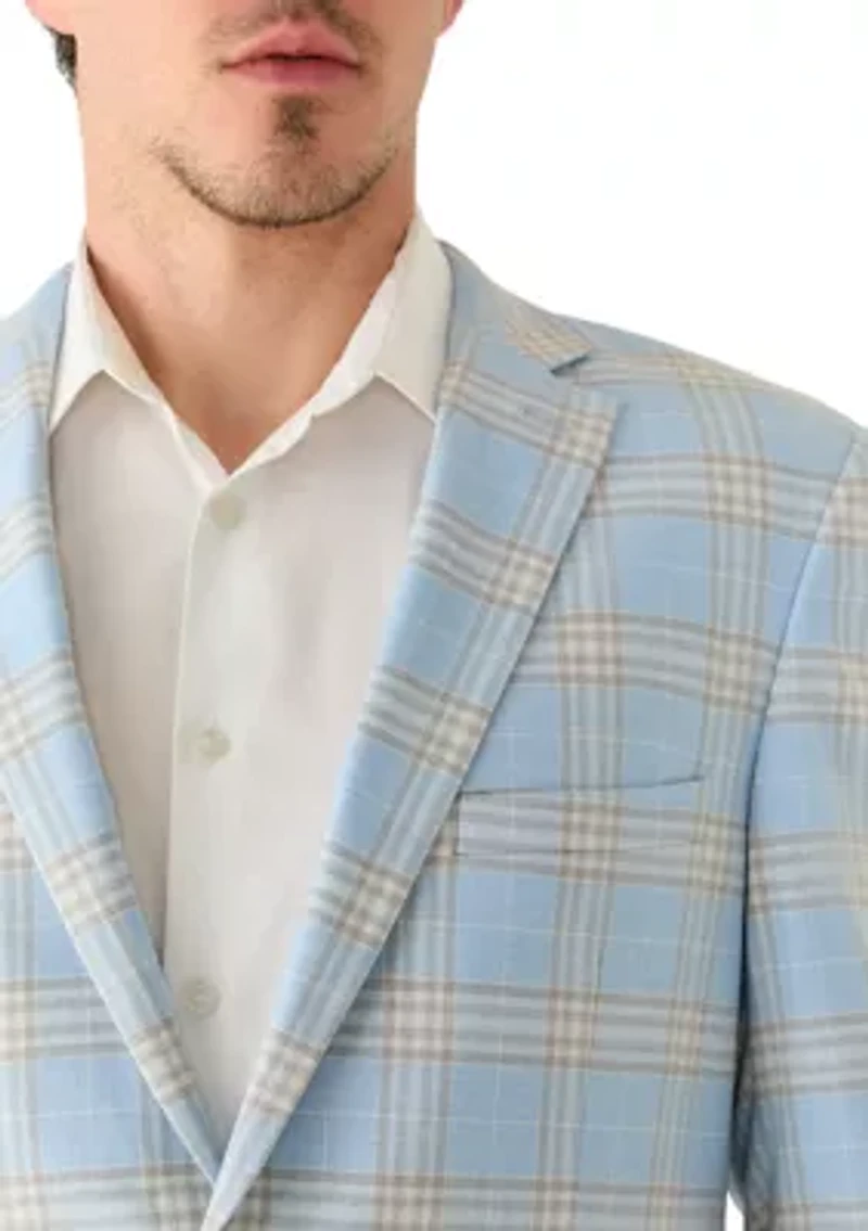 Men's Plaid Sport Coat