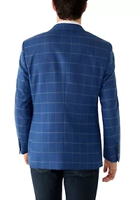 Men's Windowpane Sport Coat