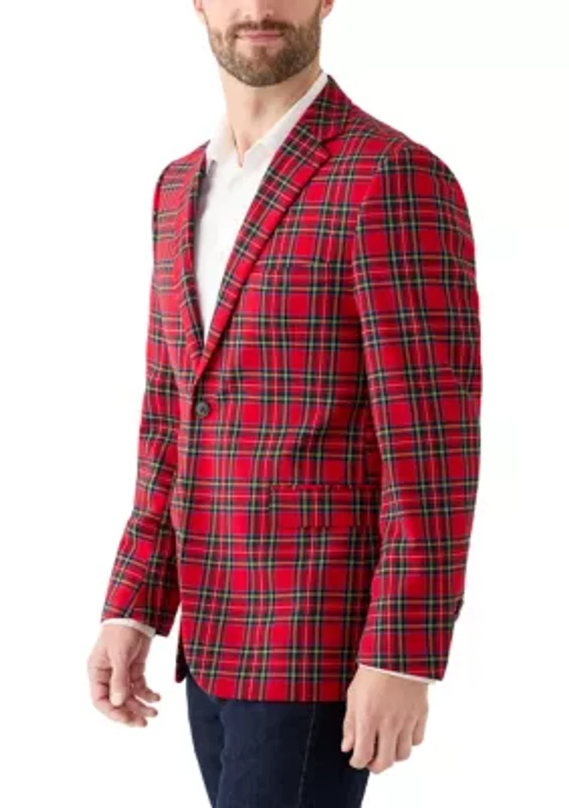 Red Tartan Sport Coat