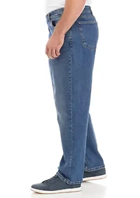 Big & Tall Stretch Straight Fit Denim Jeans
