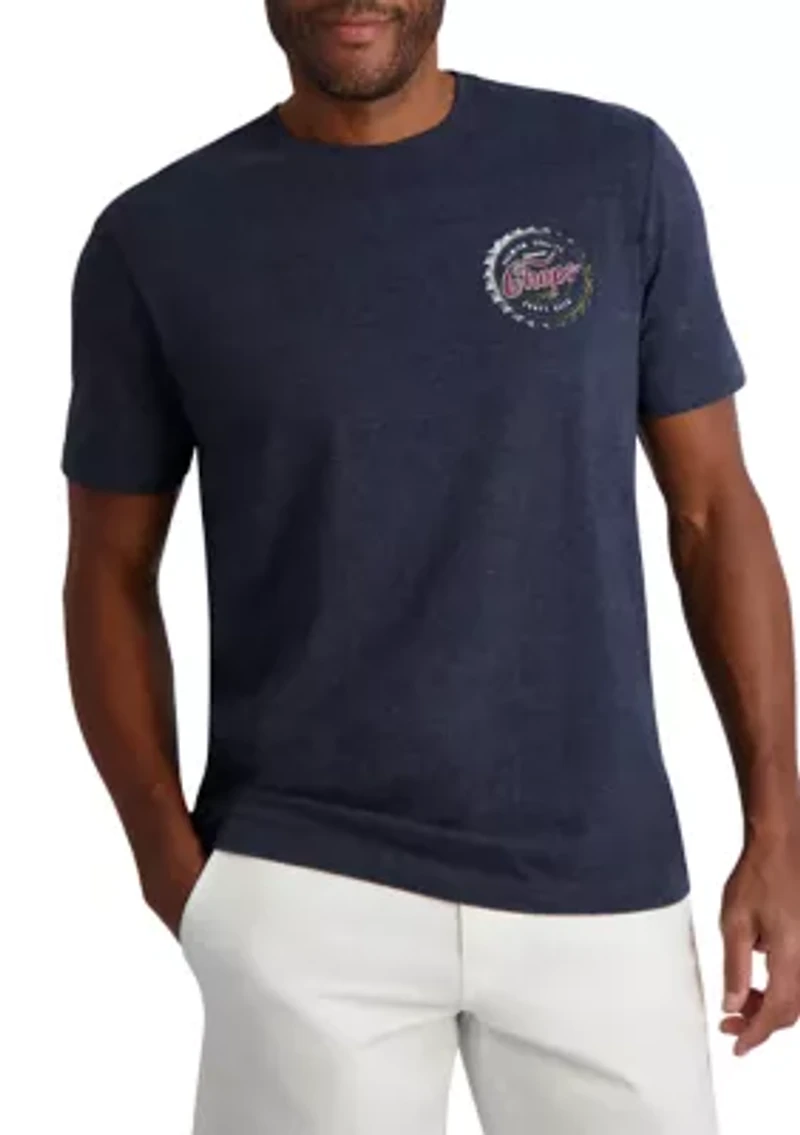 Short Sleeve Beer Graphic T-Shirt