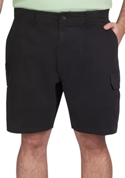 Big & Tall Stretch Twill Cargo Shorts