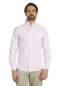 Men's Long Sleeve Oxford Shirt