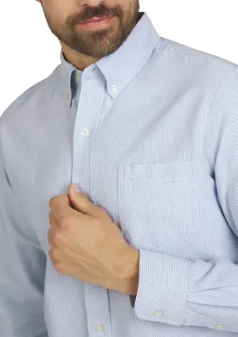 Men's Long Sleeve Oxford Shirt