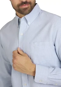 Men's Long Sleeve Oxford Shirt