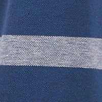 Stripe Birdseye Polo Shirt