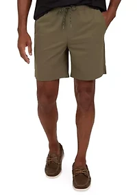 7" Performance Pull On Shorts