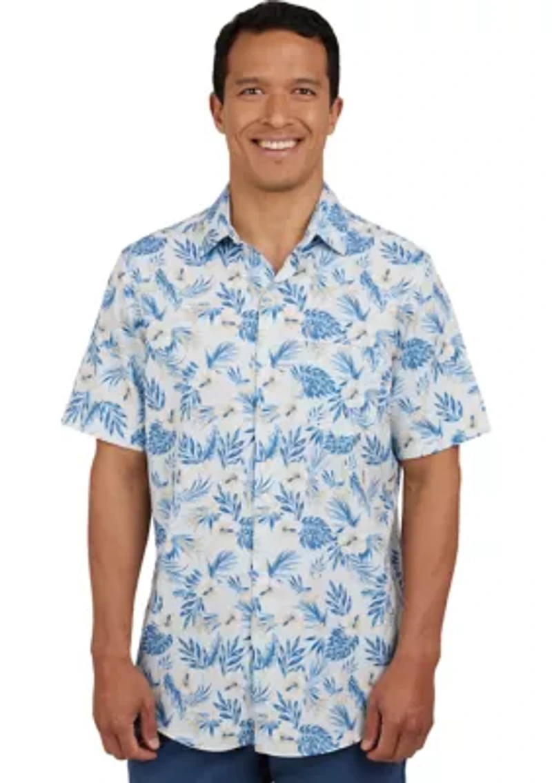 Short Sleeve Printed Performance Shirt