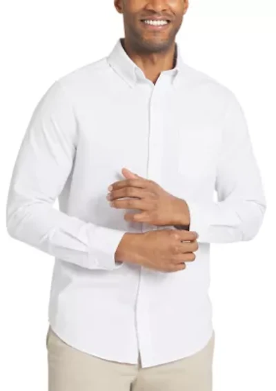 Men's Long Sleeve Oxford Shirt