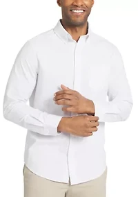 Men's Long Sleeve Oxford Shirt
