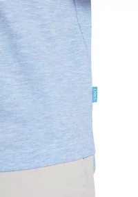 Men's Harborside Slub Knit Polo Shirt