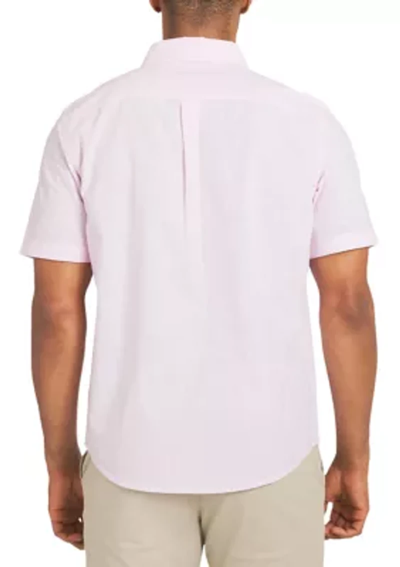 Men's Short Sleeve Chambray Shirt