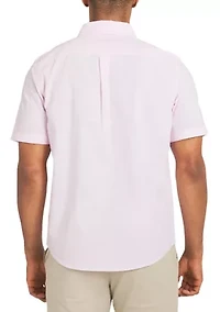 Men's Short Sleeve Chambray Shirt