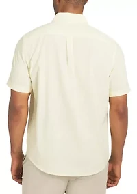 Men's Short Sleeve Chambray Shirt