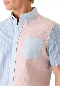 Men's Short Sleeve Oxford Shirt