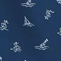 Big & Tall Short Sleeve Poplin Print Woven Shirt