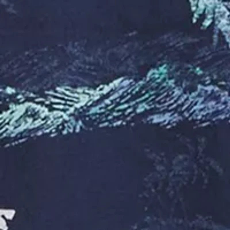 Short Sleeve Printed Chambray Shirt