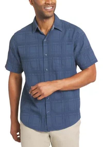 Men's Dobby Woven Shirt