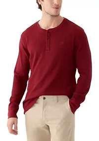 Thermal Henley T-Shirt
