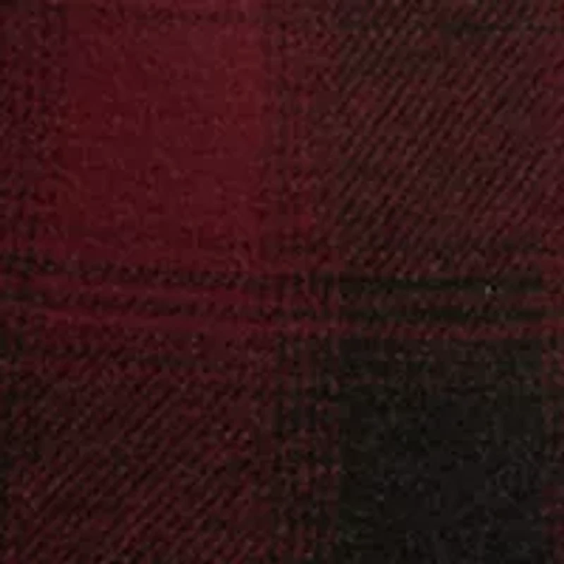 Big & Tall Plaid Knit Flannel Shirt