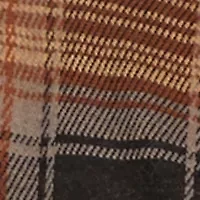 Long Sleeve Plaid Knit Flannel