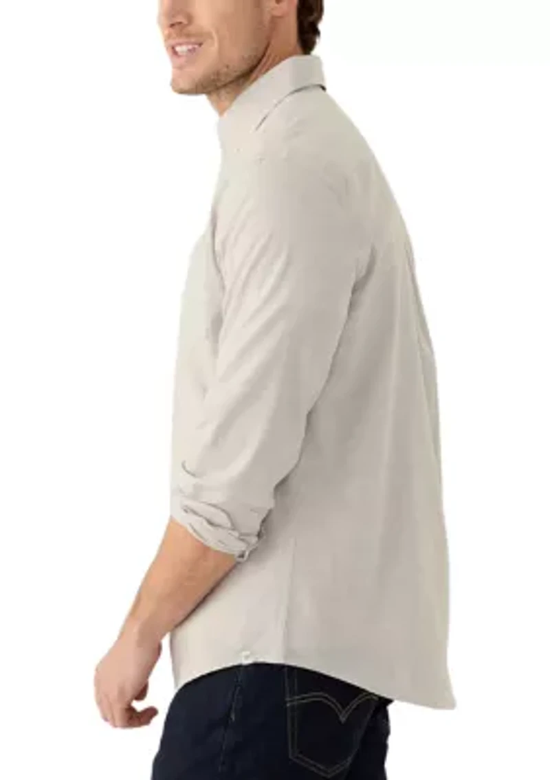 Long Sleeve Chambray Shirt