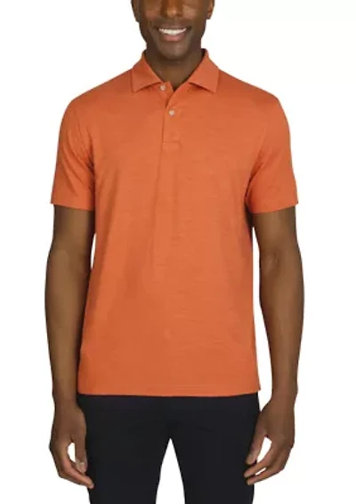 Short Sleeve Performance Solid Polo Shirt