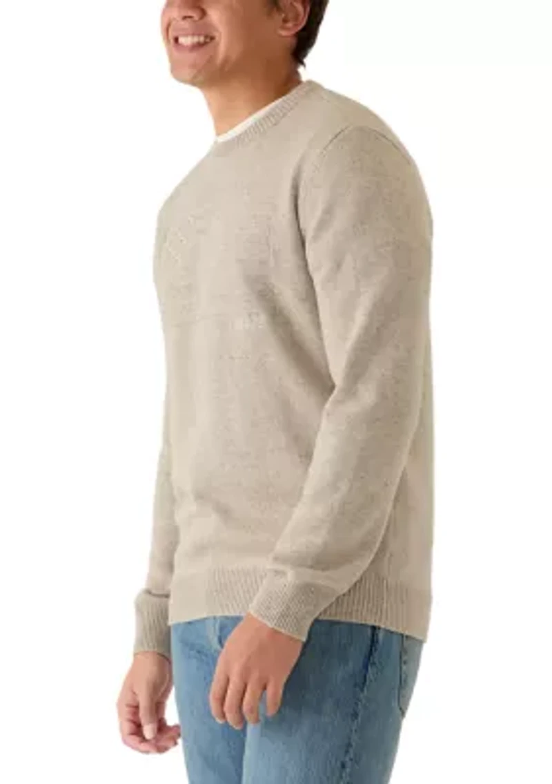 Men's Flag Novelty Crew Sweater