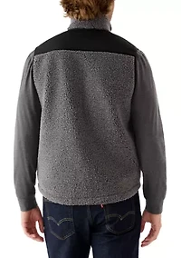 Boulder Frosted Sherpa Vest