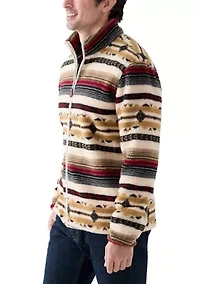 Men's Printed Vale Sherpa Jacket