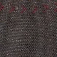 Men's Stripe Fair Isle Crew Neck Sweater