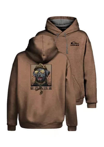 Black Lab Old School Cap Hoodie