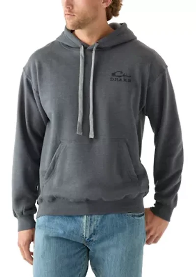 Oval Old School Logo Hoodie