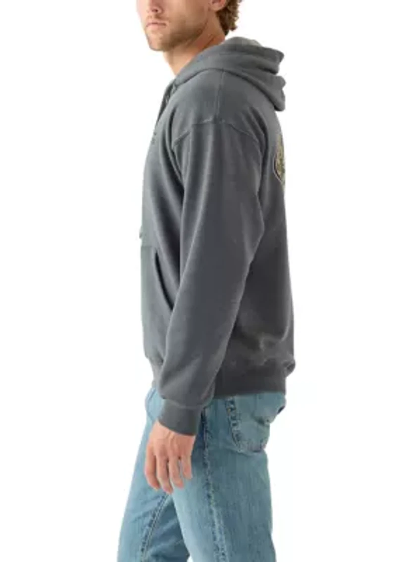 Oval Old School Logo Hoodie