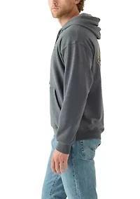 Oval Old School Logo Hoodie