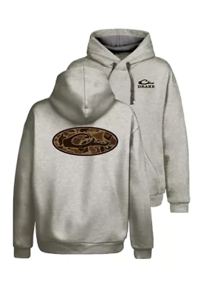 Oval Old School Logo Hoodie