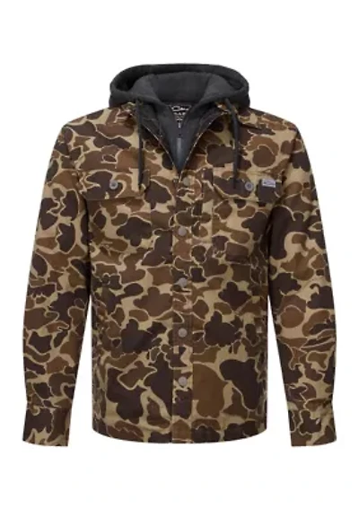 Campfire Canvas Shirt Jac Hoodie