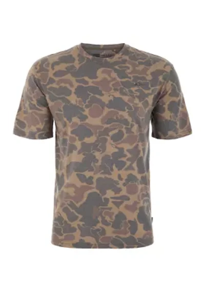 Men's Tri Blend Crew Short Sleeve Shirt