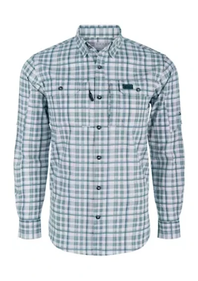 Hunter Creek Window Pane Plaid Shirt - Long Sleeve