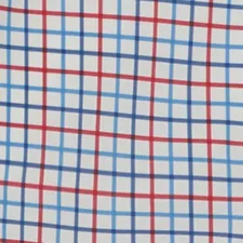 Men's Frat Button Down Short Sleeve Tattersall Shirt