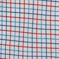 Men's Frat Button Down Short Sleeve Tattersall Shirt