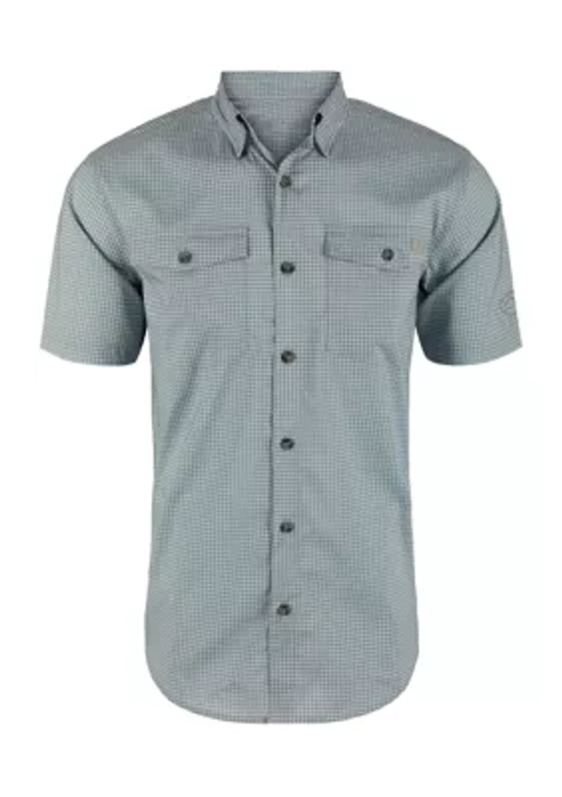 Men's Frat Gingham Check Short Sleeve Shirt